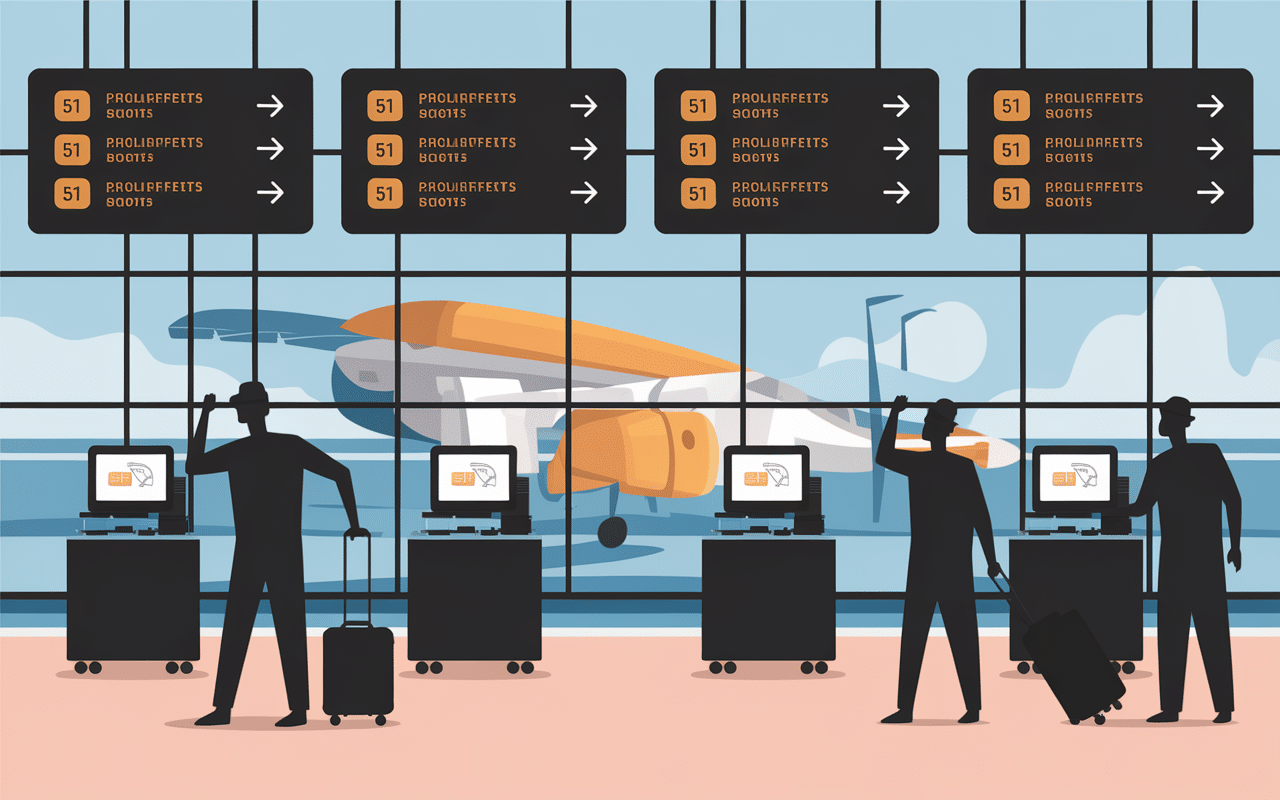 acheter carte sim albanie aéroport zone arrivée comptoir