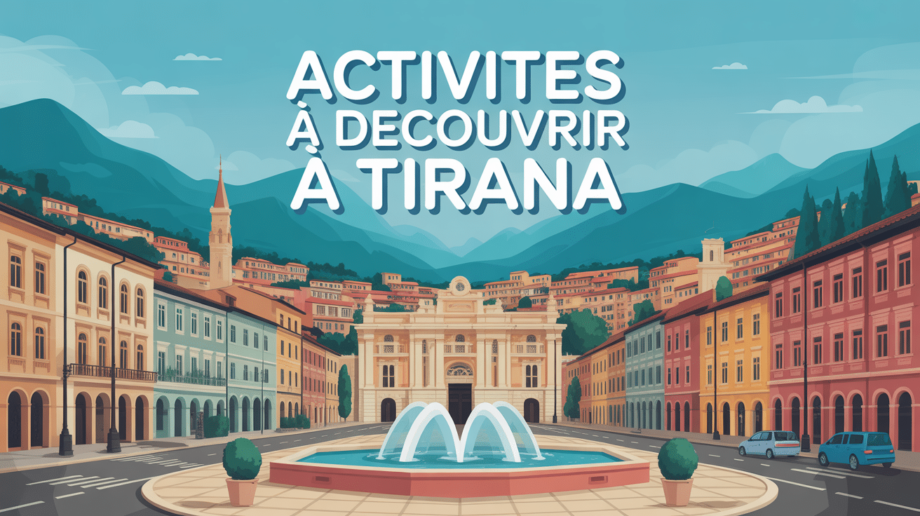 vue panoramique capitale activités à découvrir à Tirana