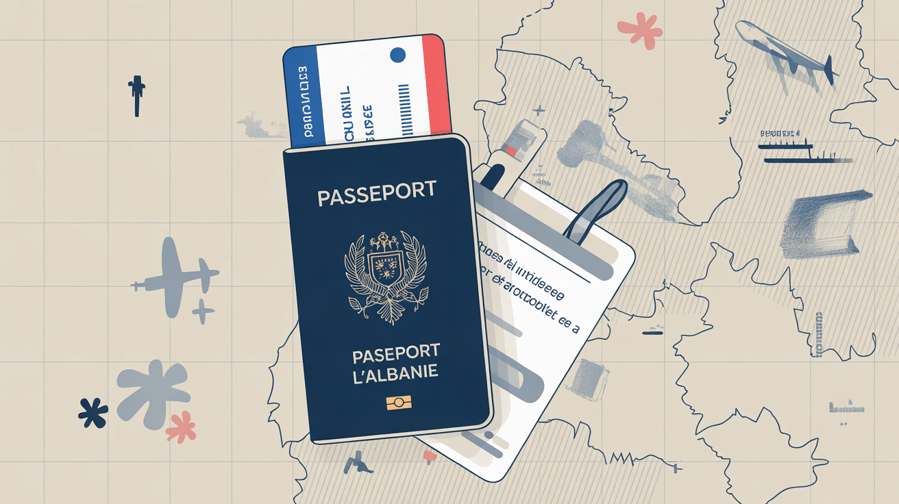 faut il le passeport pour aller en Albanie carte passeport