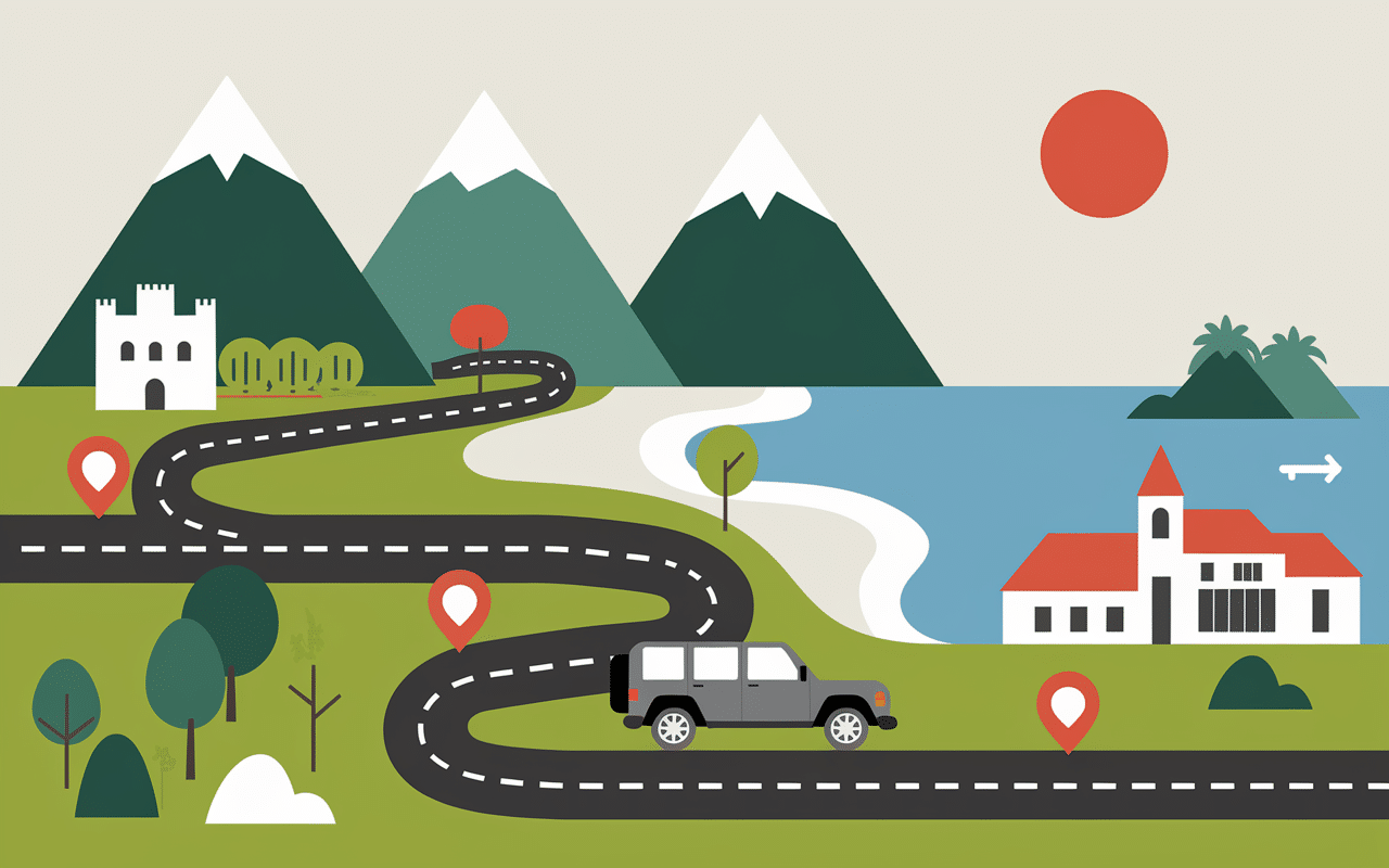 carte itinéraire road trip albanie 10 jours sites incontournables