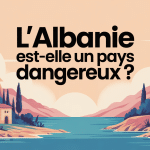 L'Albanie est-il un pays dangereux paysage pittoresque