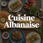 Que mange t on en Albanie plat traditionnel byrek tavë kosi légumes