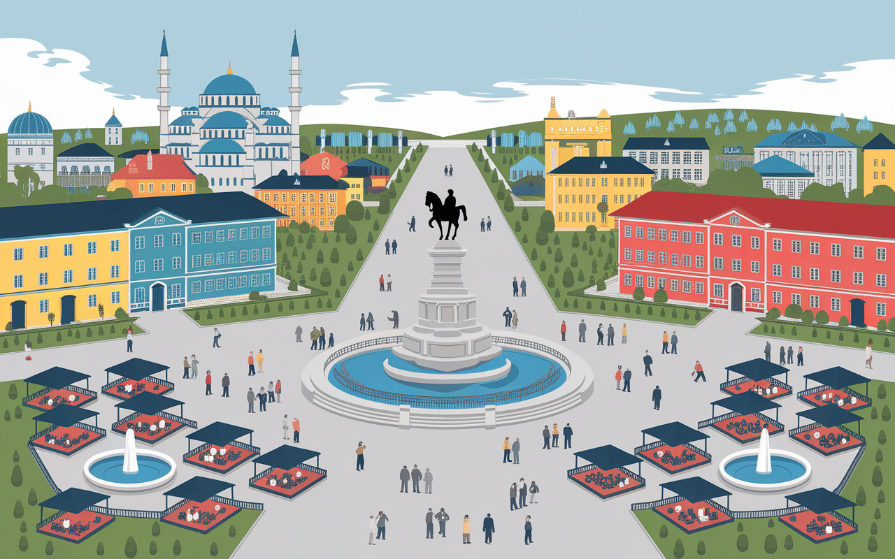 Visiter Tirana en 2 jours découverte lieux emblématiques