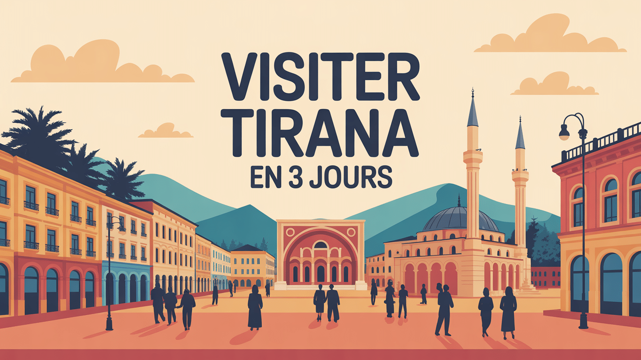 visiter tirana en 3 jours place architecture