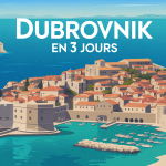 Que faire à Dubrovnik en 3 jours cité fortifiée Adriatique