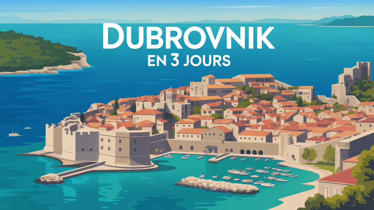 Que faire à Dubrovnik en 3 jours cité fortifiée Adriatique