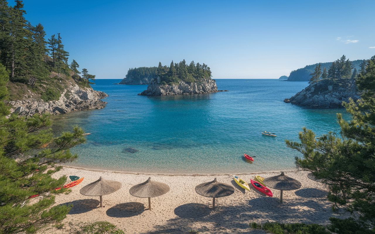 Que faire à Hvar baignade plages criques kayak