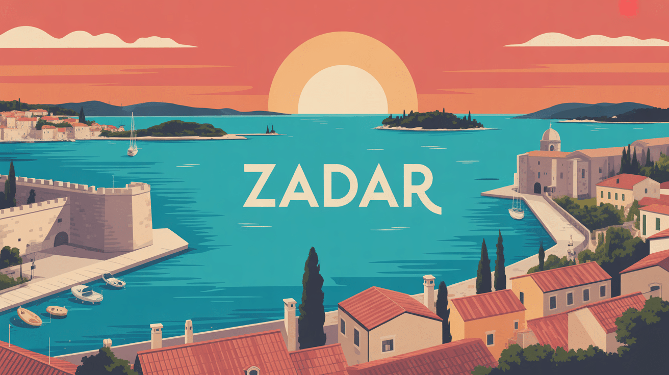 que faire à zadar panorama ville mer