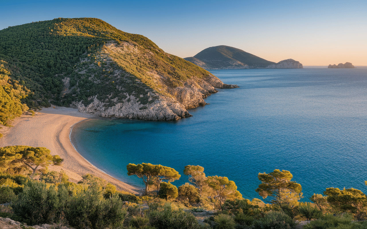 que visiter à split parc marjan plage panorama