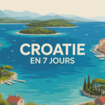 vue panoramique que visiter en croatie en 7 jours