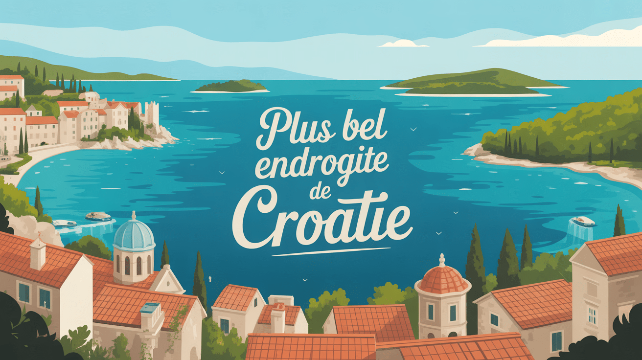 quel est le plus bel endroit de la croatie panorama côte adriatique