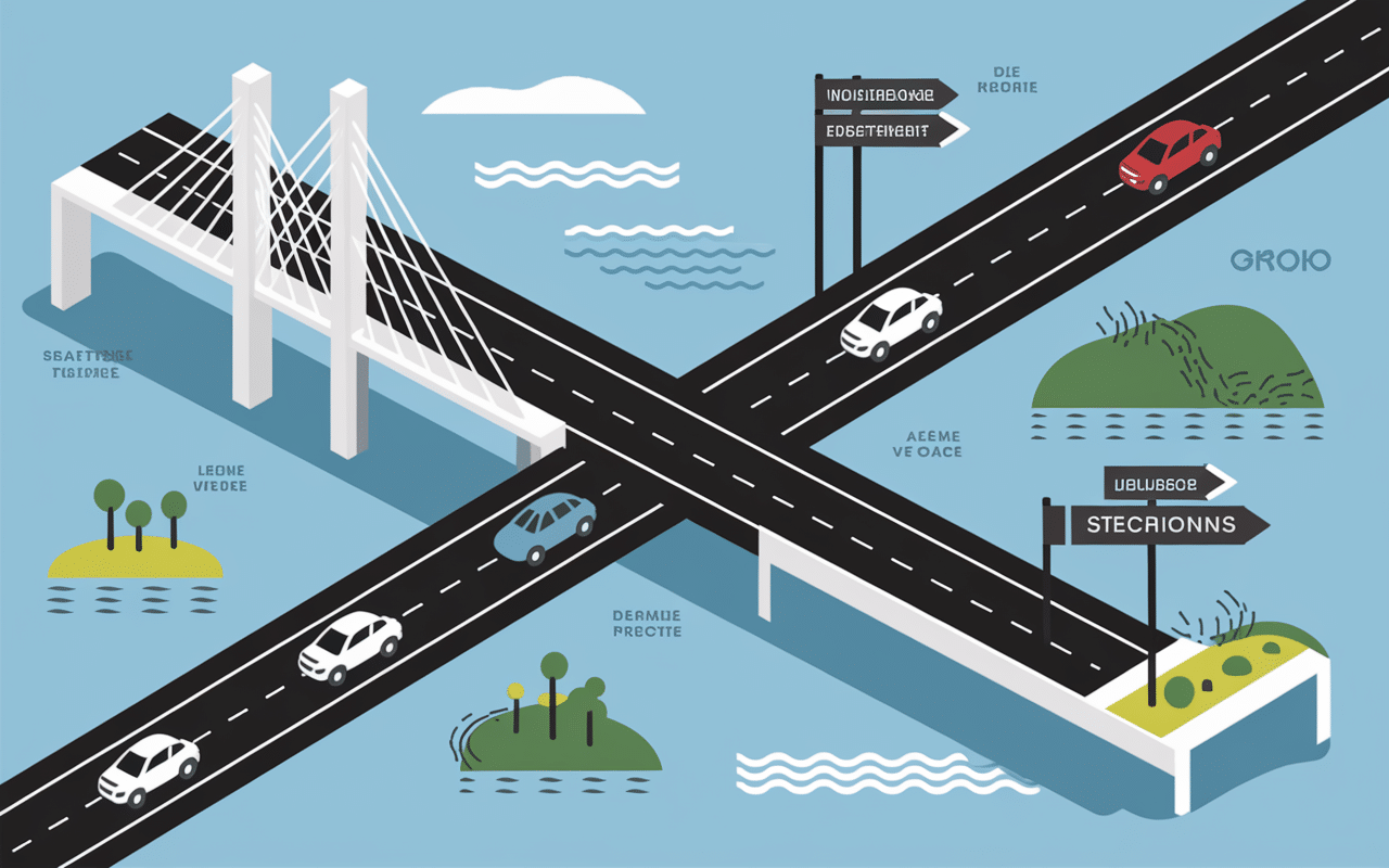 split dubrovnik en voiture itinéraires carte pont neum