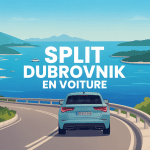 split dubrovnik en voiture route côtière adriatique