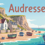 Maisons de pêcheurs et plage à Audresselles