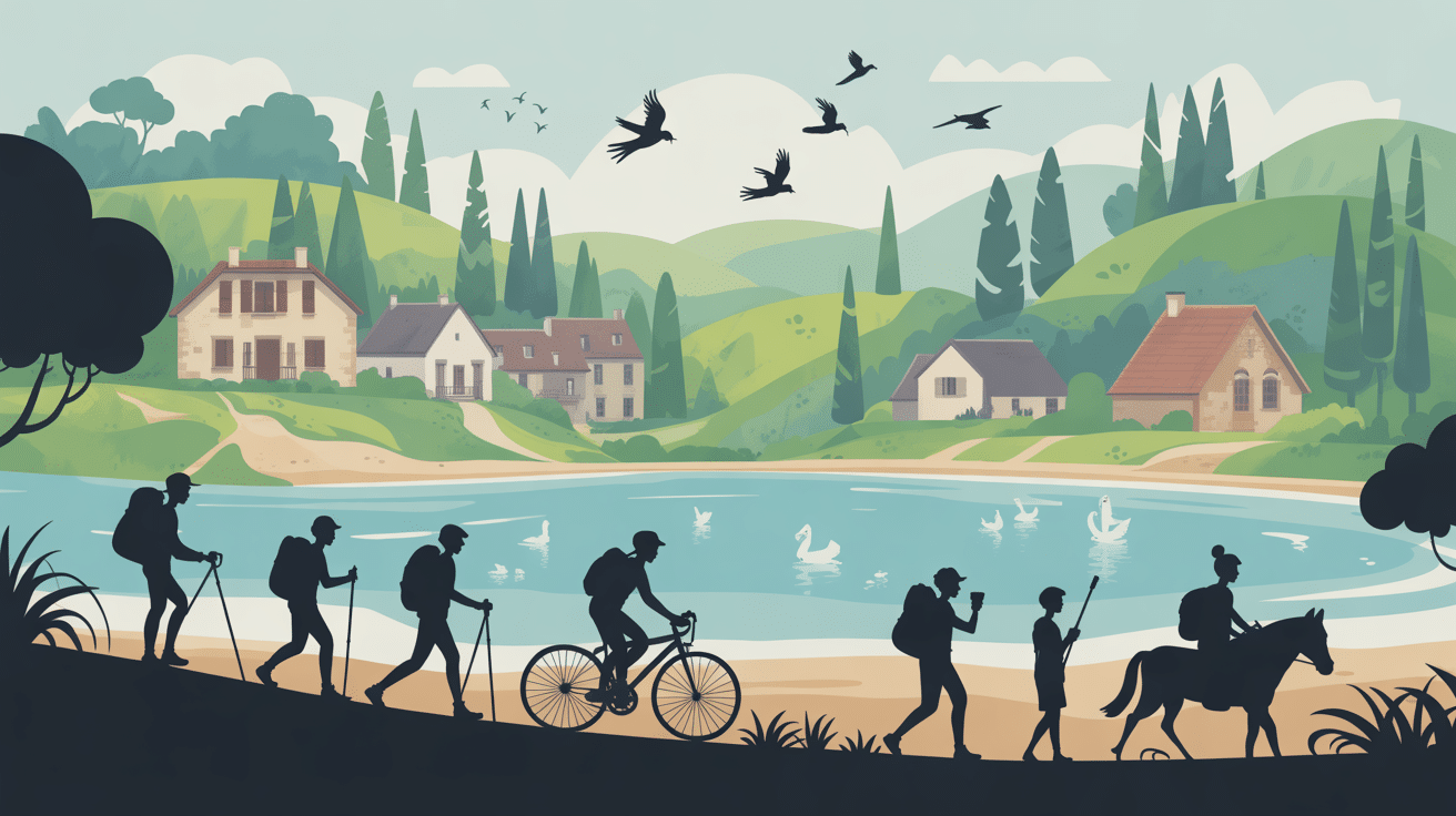 baie d'authie randonnée vélo cheval observation nature