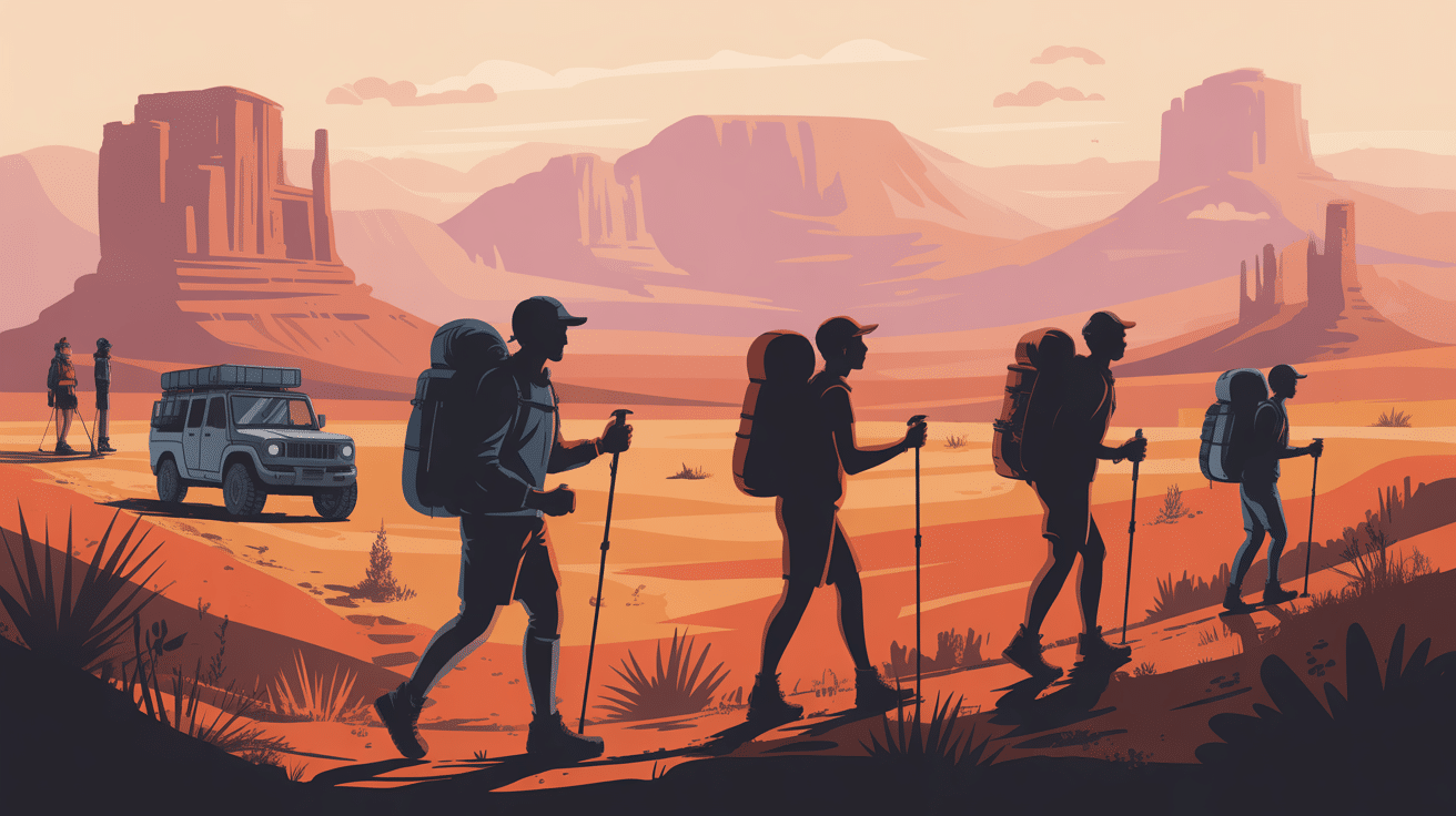 Randonnee et activites aventure desert espagne