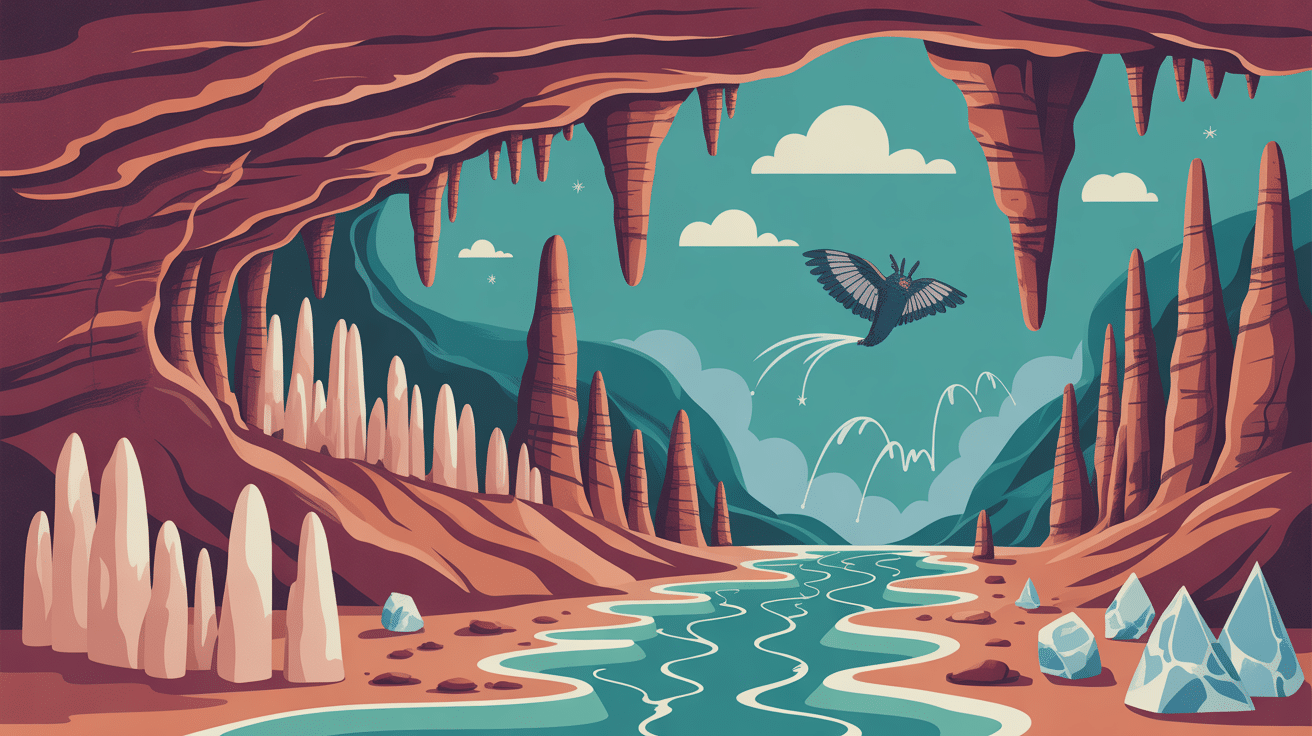 coupe géologique grotte de lombrives