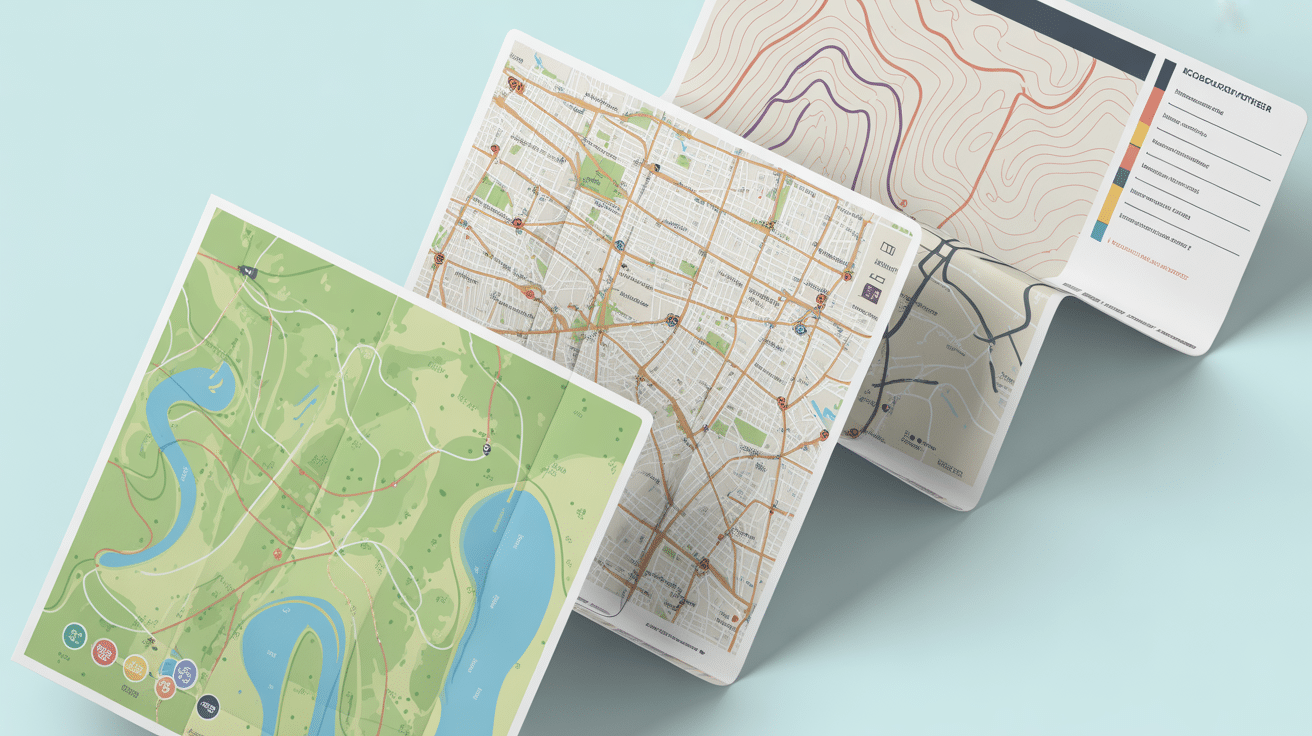 Différents types de carte Tenerife touristique et routière