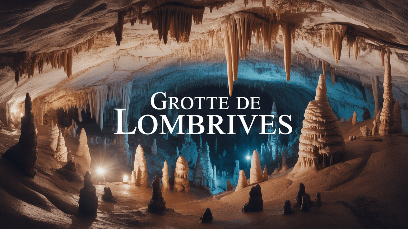 caverne illuminée grotte de lombrives