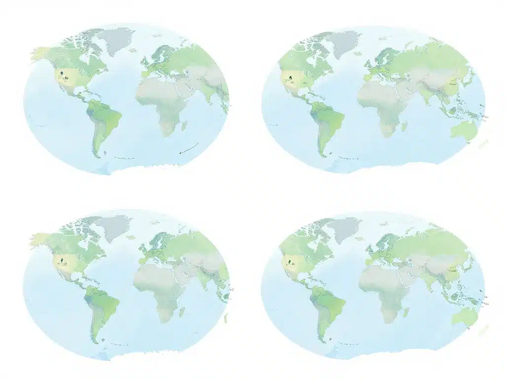 carte des cotes atlantique structure zones continents