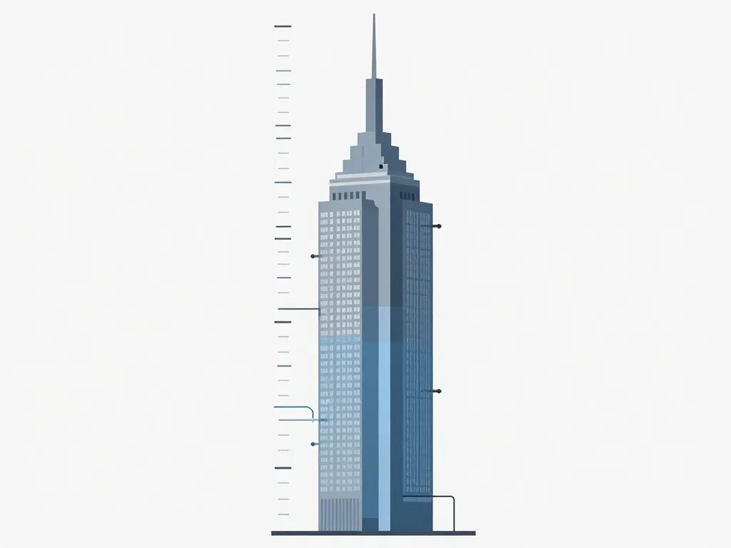 combien mesure la tour petronas schéma mesure hauteur