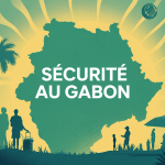 sécurité au Gabon carte abstraction gabon pays le plus dangereux