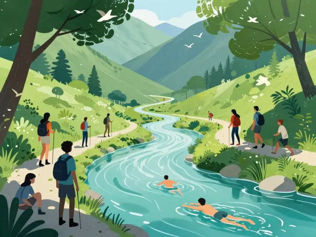 randonnees et baignades dans les gorges du prunelli