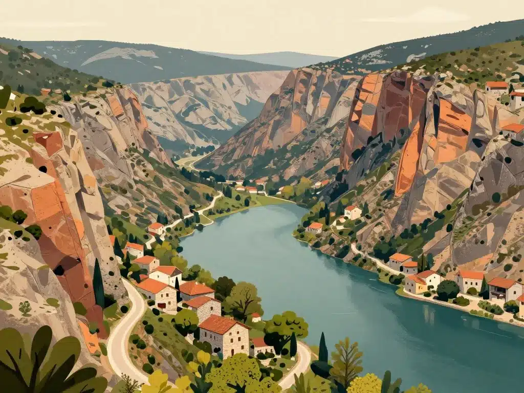 villages et lac de tolla gorges du prunelli