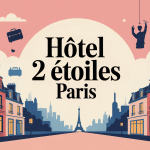 illustration ambiance parisienne hotel 2 etoiles paris