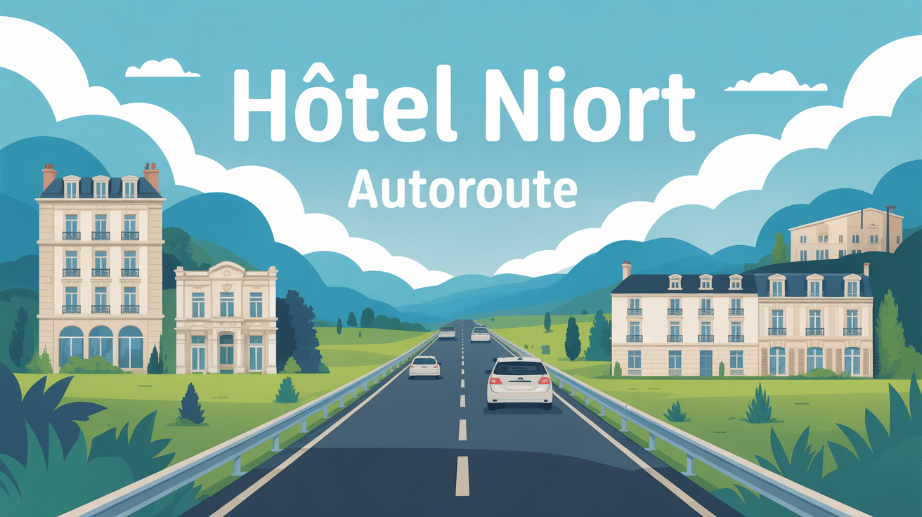 hotel niort autoroute paysage et hôtels