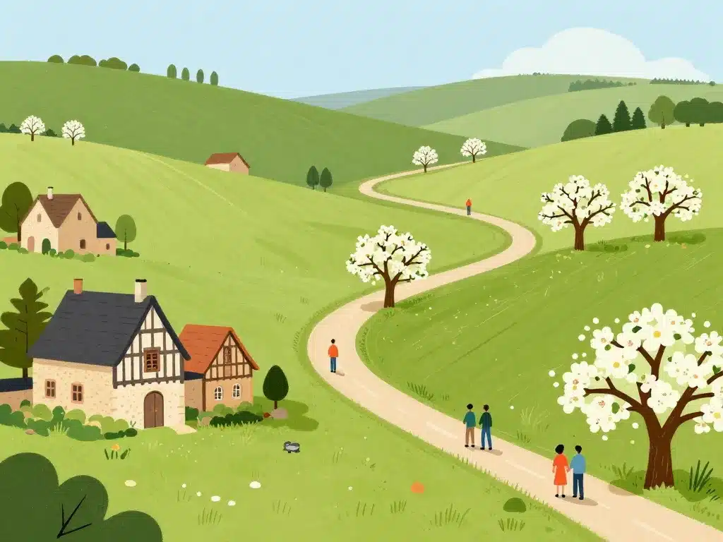 Différents choix pour visiter les plus beaux villages du Pays d'Auge