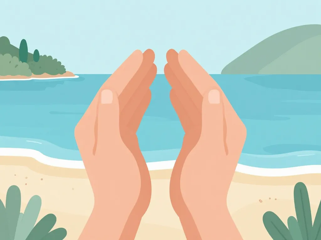 plage de l'escalet mains protection littoral naturel