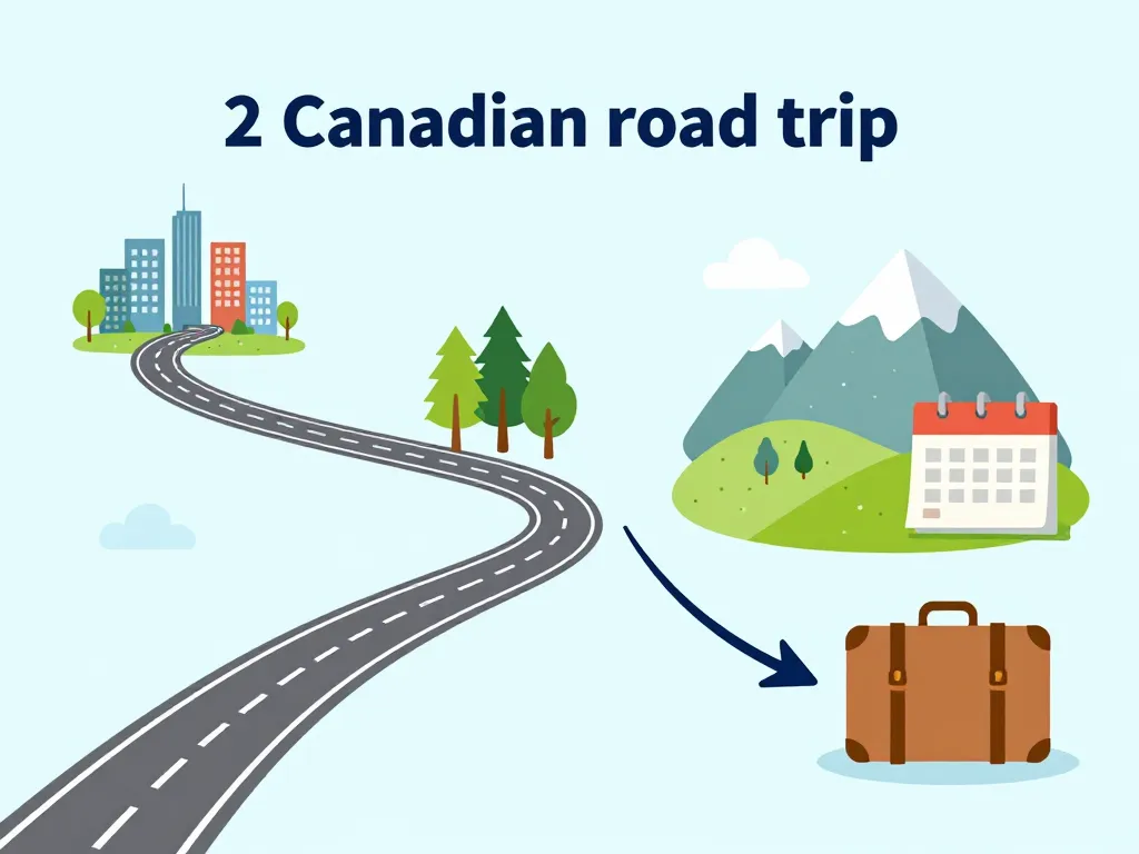 organisation road trip canada 2 semaines