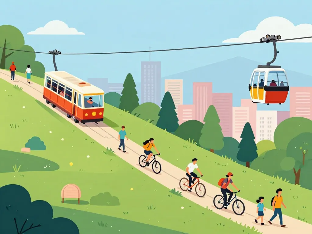 accès cerro san cristobal santiago moyens monter