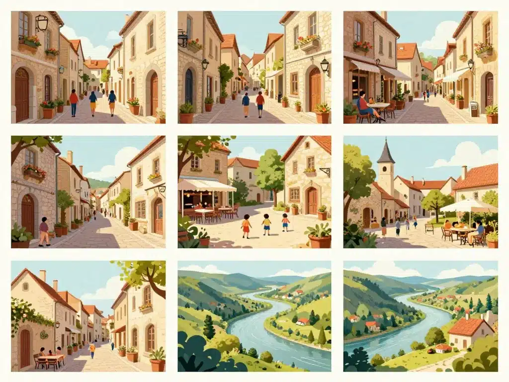 Combien de temps pour visiter Saint-Cirq-Lapopie illustration durée idéale visite