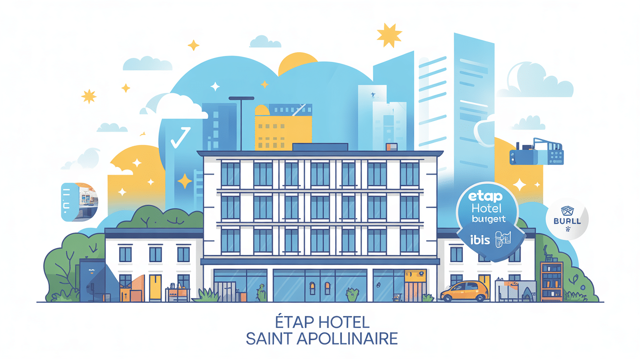 etap hotel saint apollinaire illustration hôtel pas cher moderne