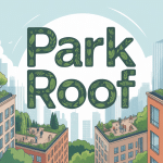 illustration park roof urbain moderne