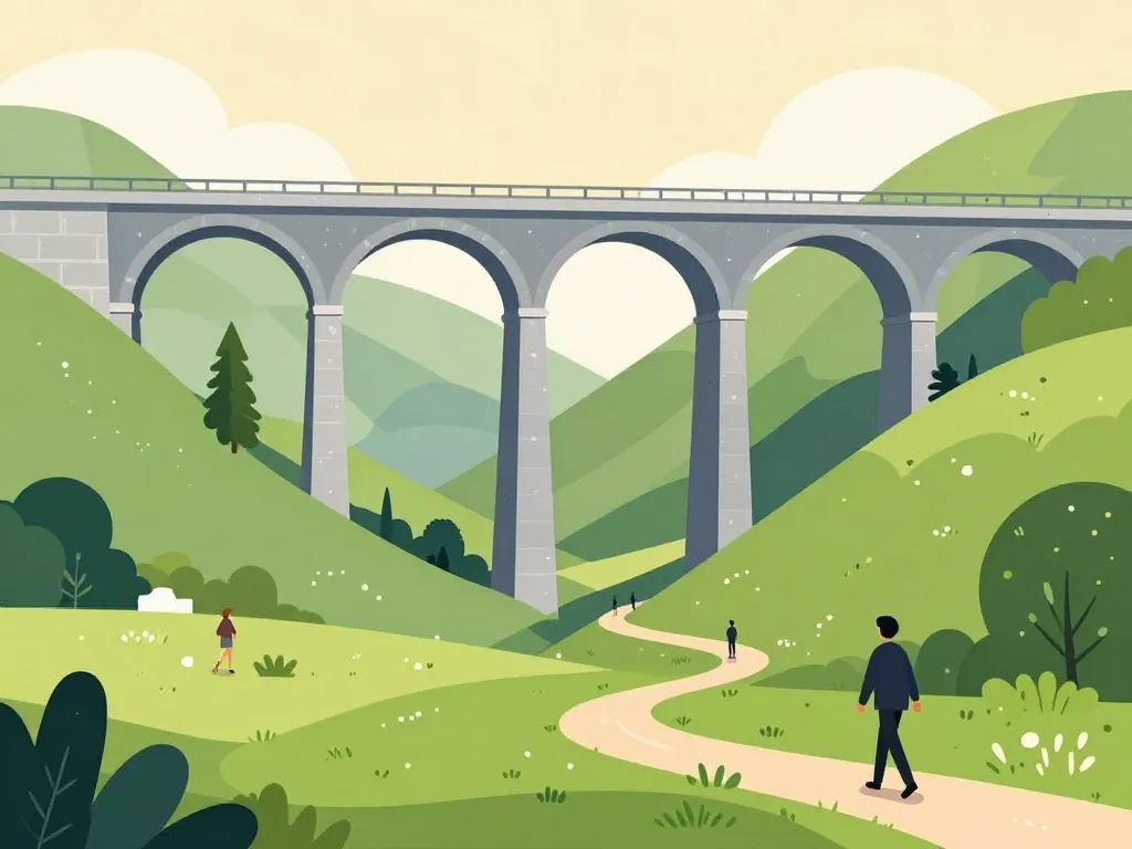 viaduc de la souleuvre architecture et nature