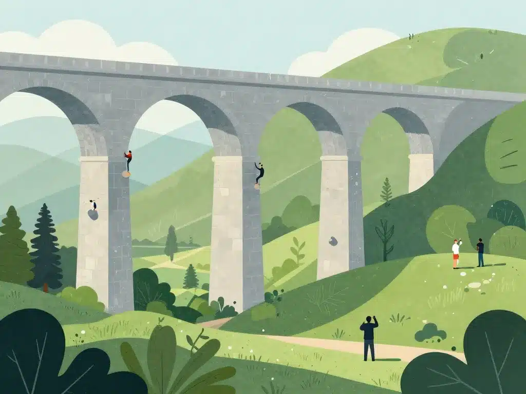 viaduc des fauvettes escalade patrimoine nature