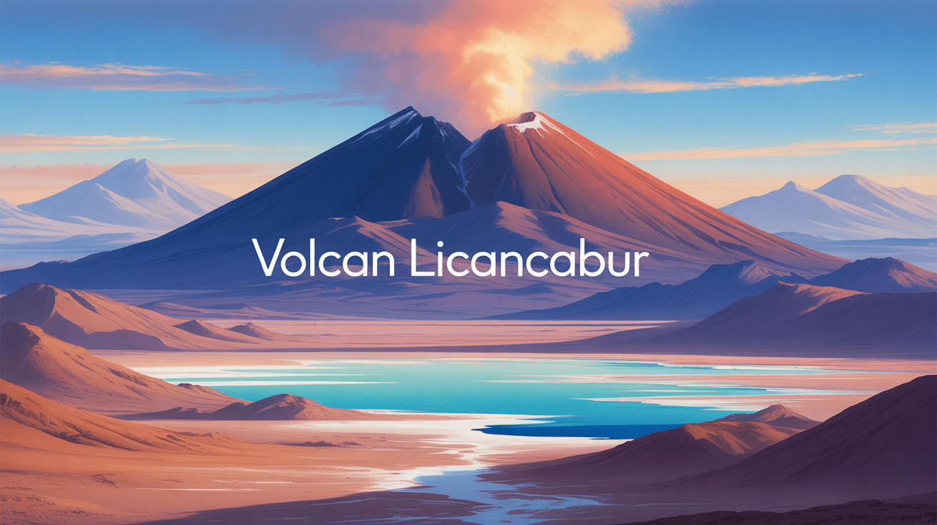 volcan licancabur lever de soleil désert atacama
