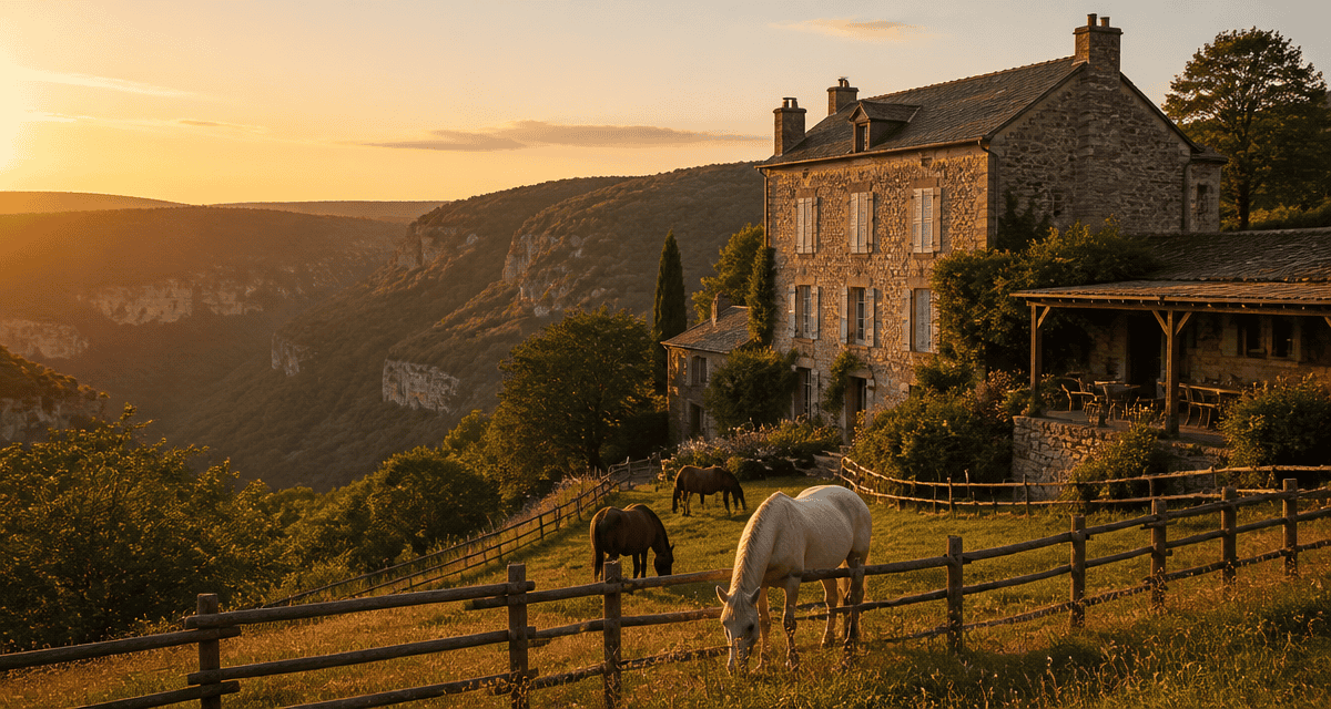 cintrium maison hôtes chevaux Raspes Tarn