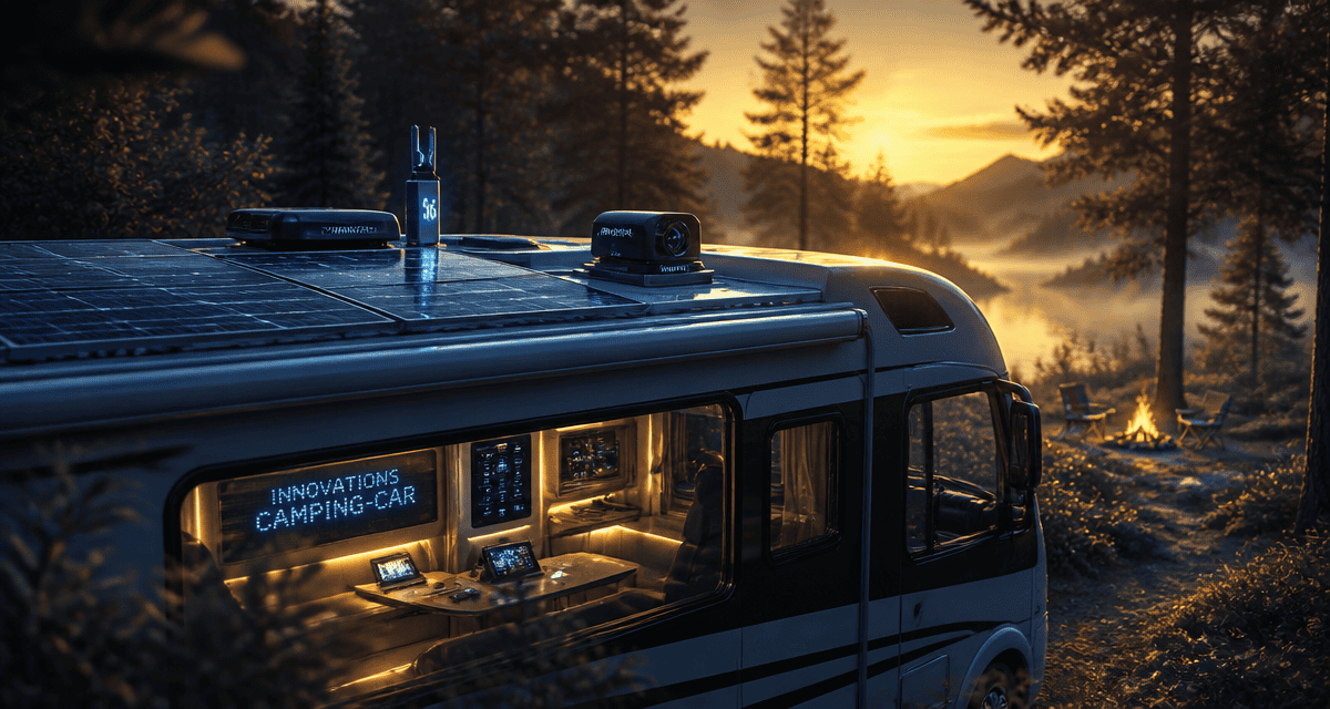 innovations transports camping car moderne