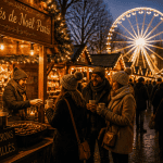 marche de noel a paris chalets et grande roue