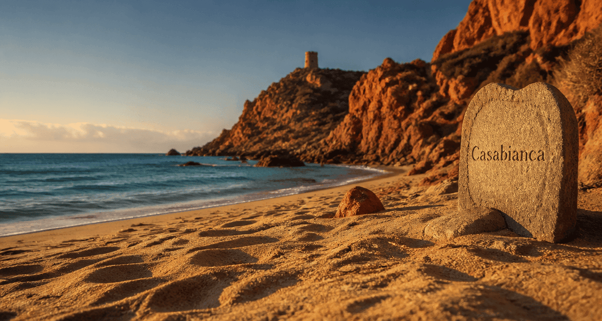 plage d arone vue sur sable et falaises