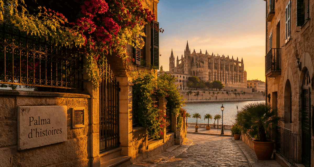 que faire a palma de majorque cathédrale au coucher de soleil
