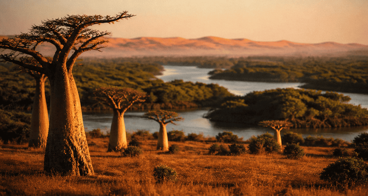 senegal paysage savane baobab mangrove