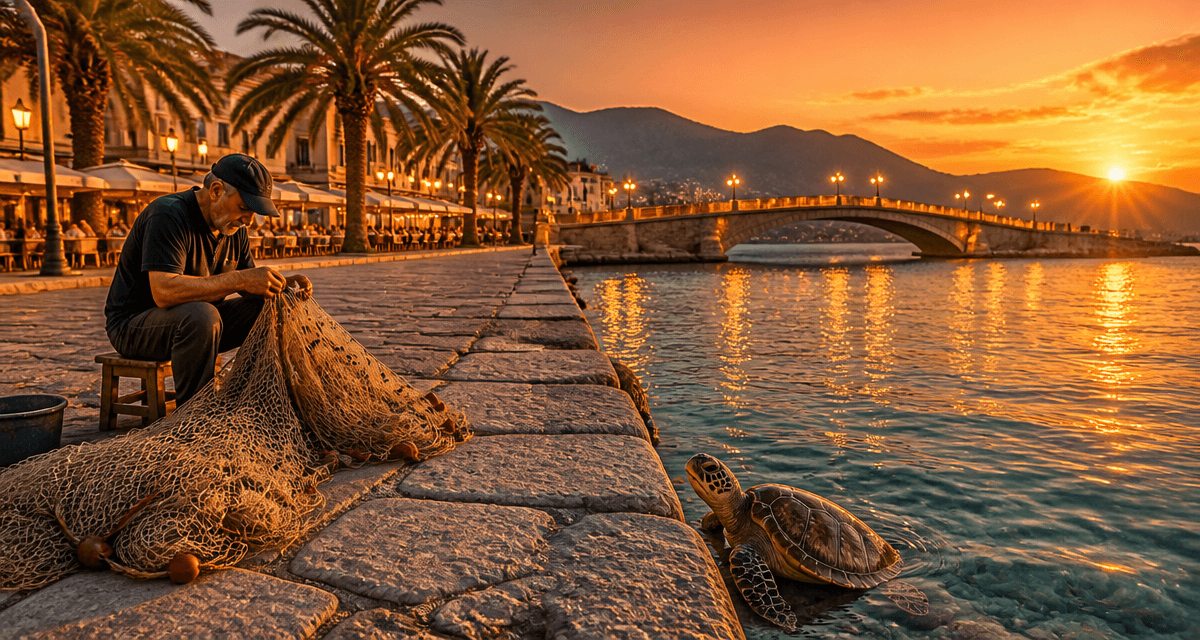 tortue caretta caretta argostoli front de mer