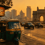 ville inde rickshaw Mumbai Gateway of India
