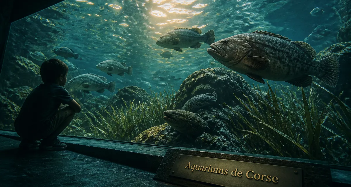 aquarium en corse poissons méditerranéens