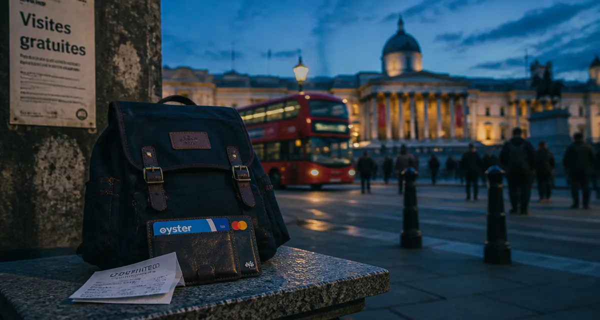 Bons plans Londres : Oyster Card, bus et musée gratuit à Trafalgar Square